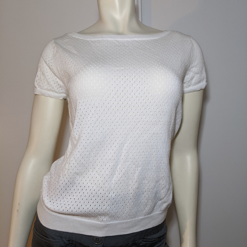 GAP | White Short Sleeve Top